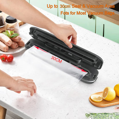 Food Vacuum Sealer 220V Automatic Vacuum Packaging Machine For Food Z-21 Household Vacuum Sealing With 50pcs Package Bags