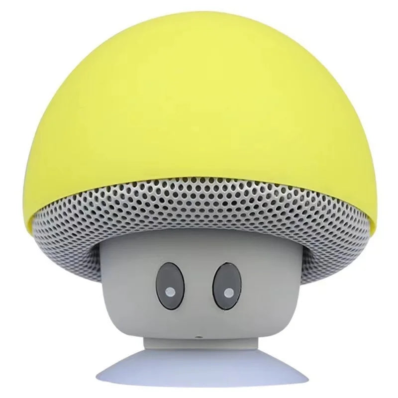 Mini Cute Mushroom Bluetooth Speaker Outdoor Portable Stereo IPX4 Waterproof Loudspeaker Audio For Most Phones