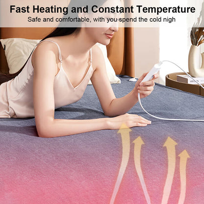 Electric Blanket 220V Electric Heating Blanket Thicker Automatic Thermostat Body Warmer Thermal Mattress for Room Blanket heated