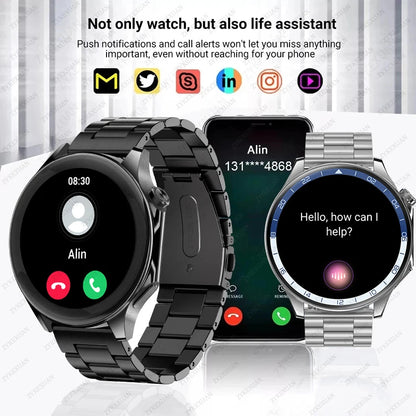 2024 New For Huawei Original GT4 Pro Men Smartwatch Bluetooth Call GPS Track NFC Compass IP68 Waterproof Track Men Smartwatch