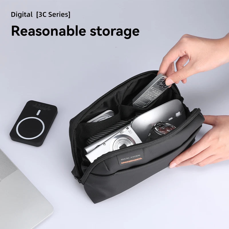 Tech Pouch Organizer Case Portable Storage Bag Gadget Bag for Travel